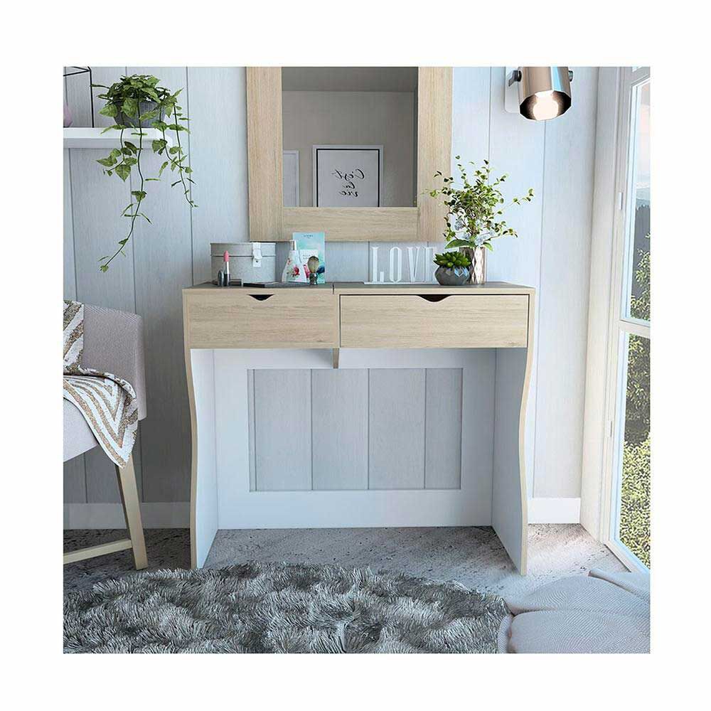 TUHOME Mueble De Tocador Perla