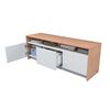 Rack TV CIC Colbun Olmo Blanco Hasta 60"