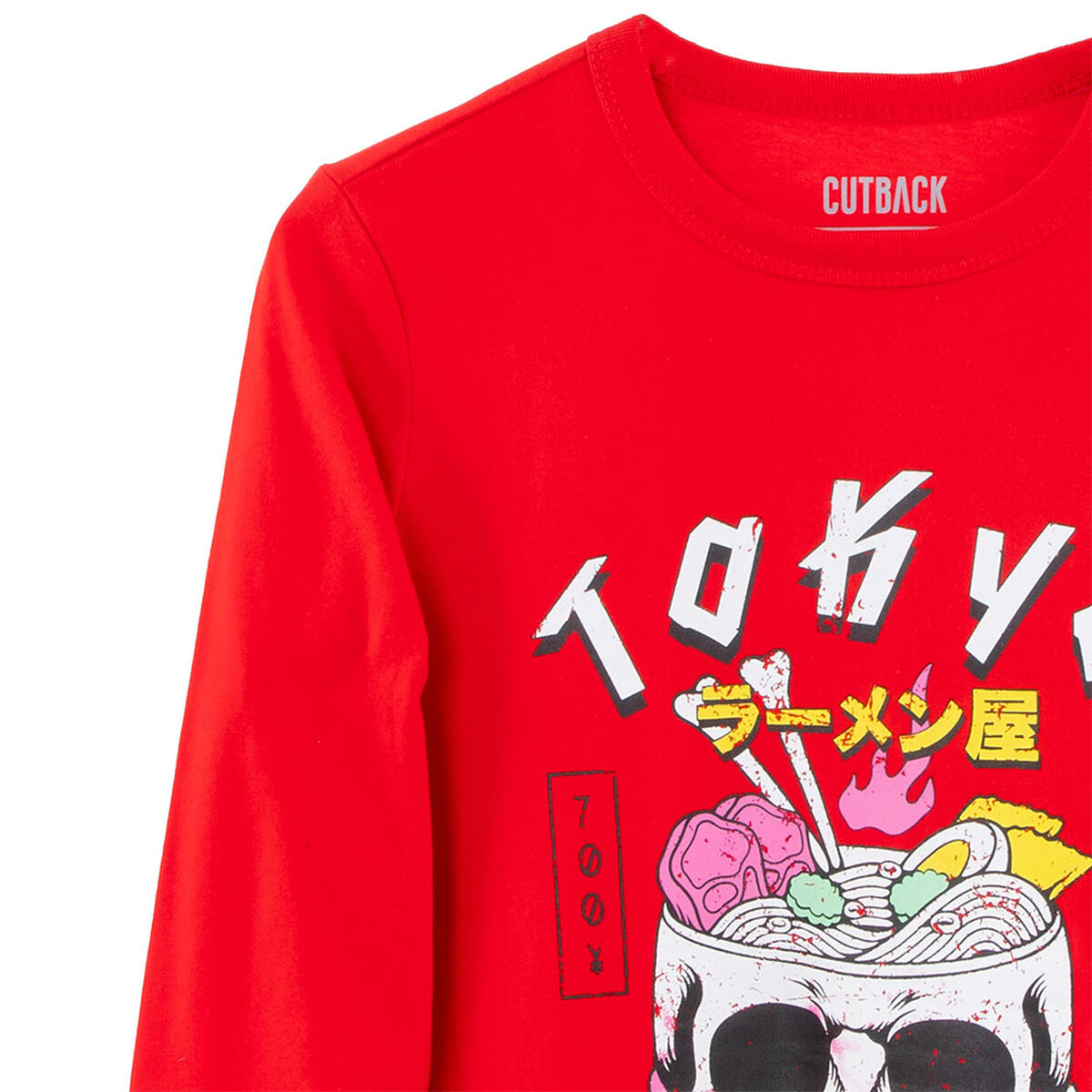 Polera Manga Larga Ni&ntilde;o Cutback