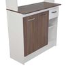 Mueble de Cocina CIC Sofia Nogal Africano Blanco 1 Cajón