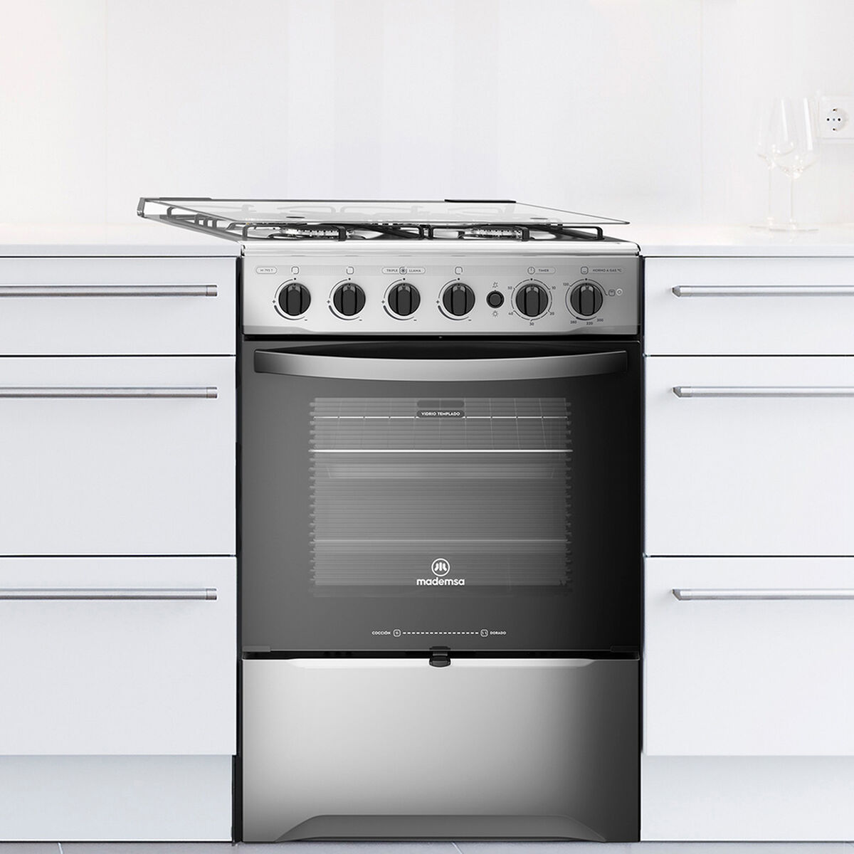 Cocina a Gas Mademsa M 795 T 4 Quemadores