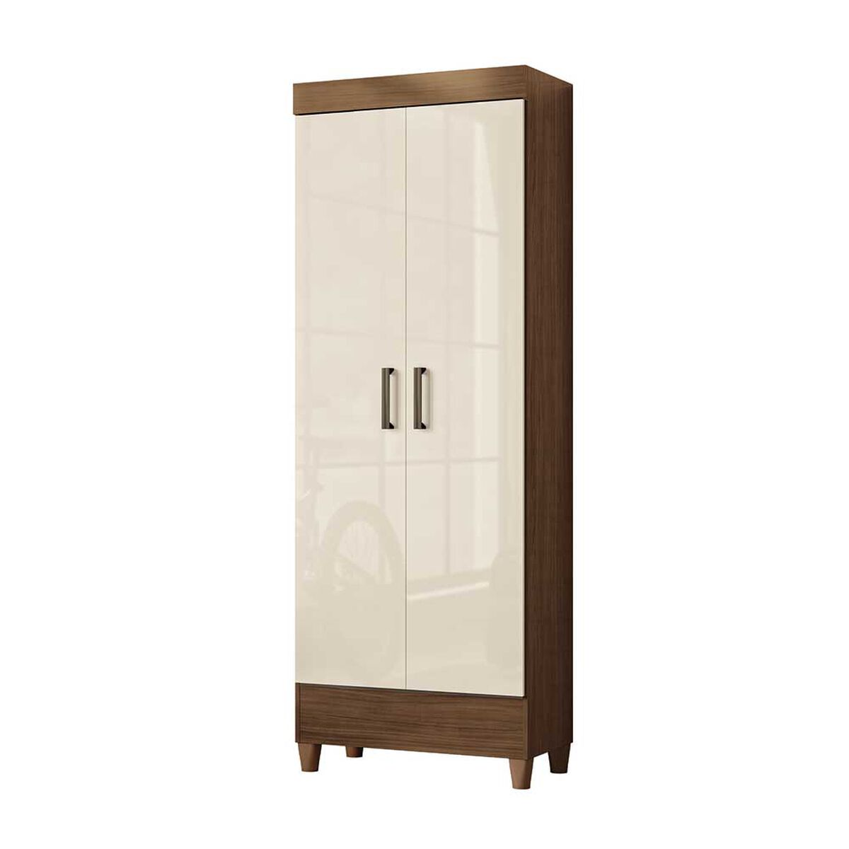 Clóset Casanova Fit 2 Puertas Jequitiba Blanco