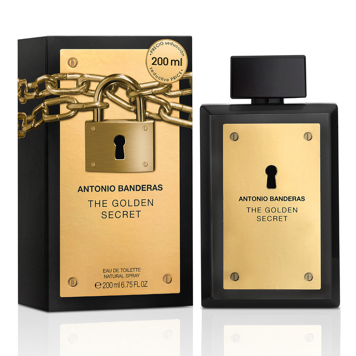 Perfume Antonio Banderas Golden Secret EDT 200 ml