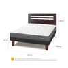 Cama Europea CIC 2 Plazas Anatomic + Respaldo Munich