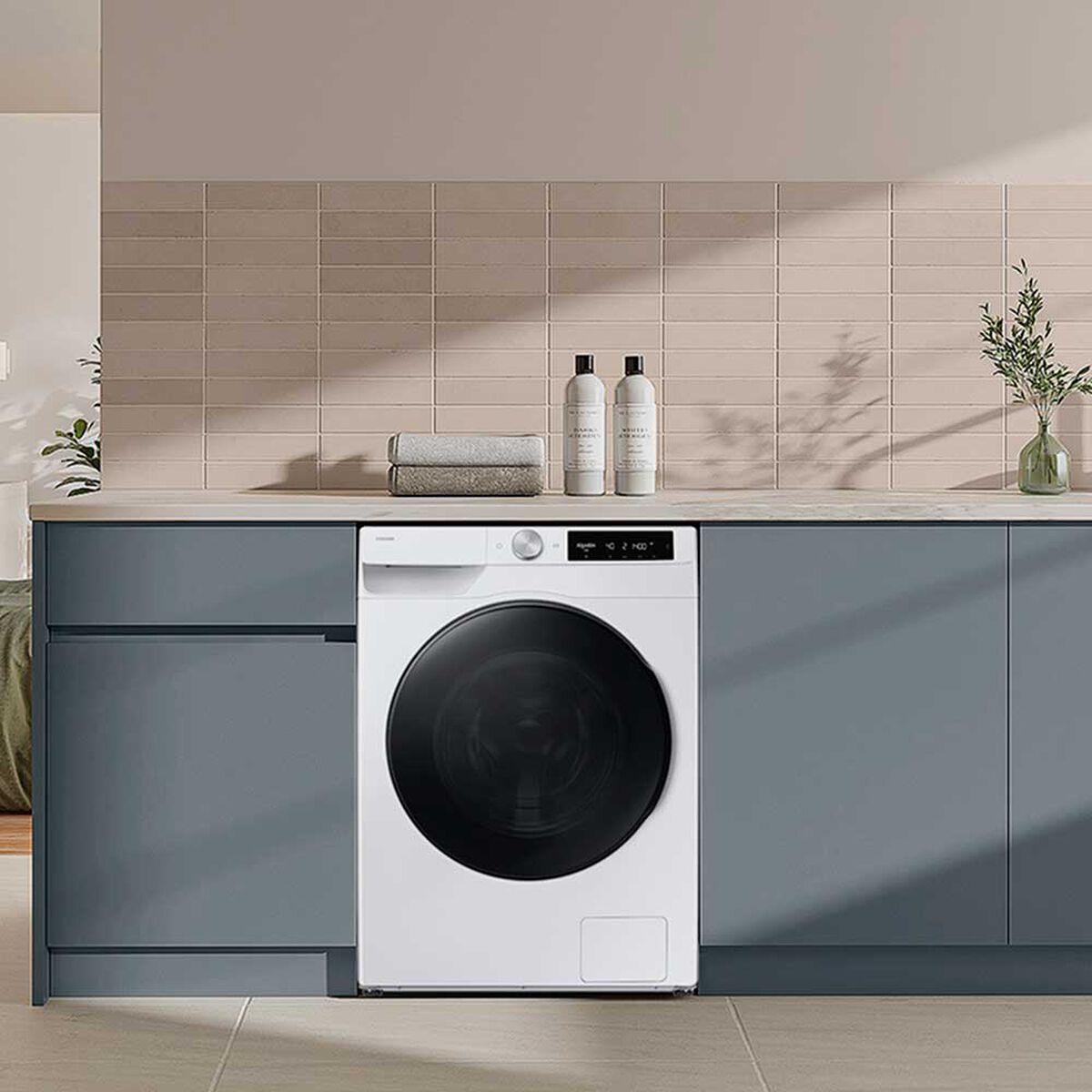 Lavadora Secadora Samsung WD12FG6B34BEZS 12/8 kg. Blanca WiFi