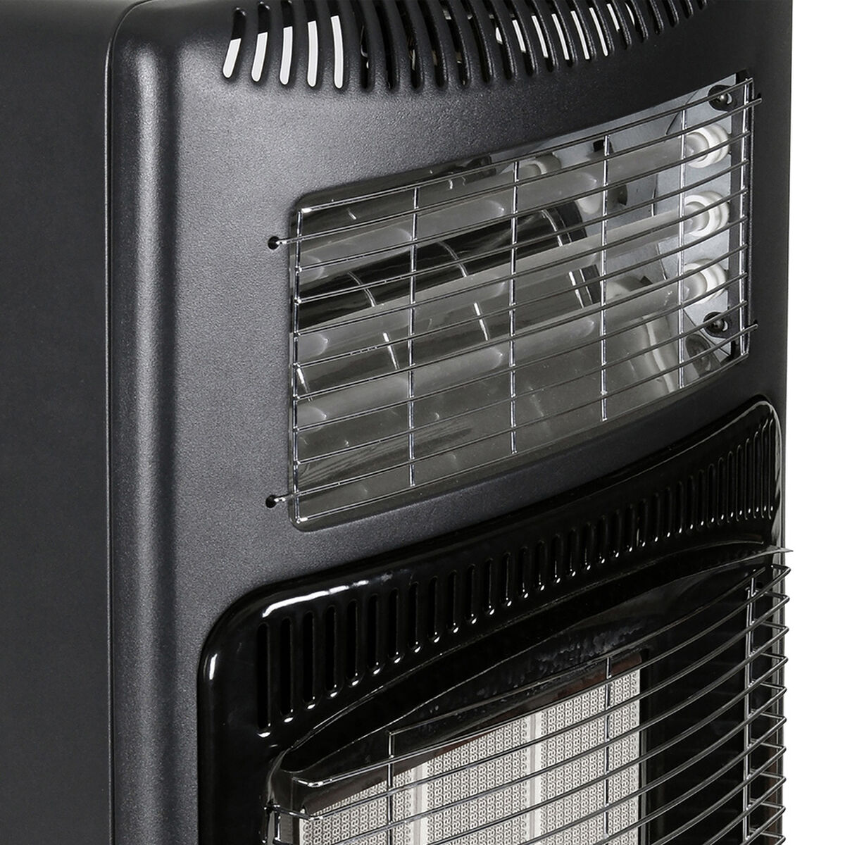Estufa Híbrida Gas/Eléctrica Sindelen SR-6300NG 11 kg.