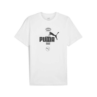 Polera Deportiva Puma Ess+ Logo Lab  Cat