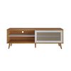 Rack TV Home Mobili Iris Hasta 60" Café