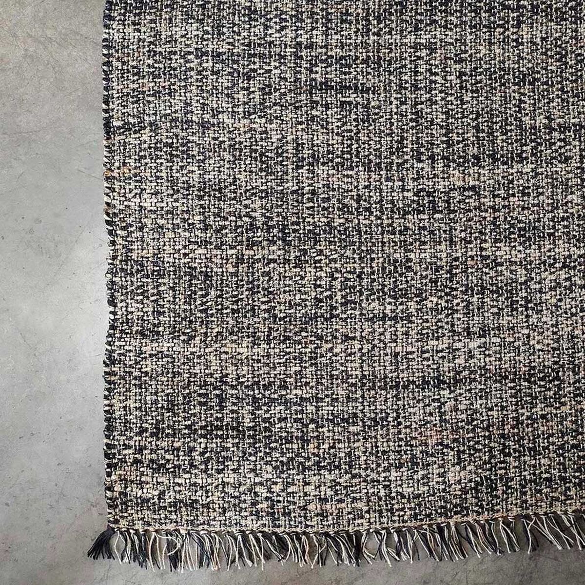 Alfombra Idetex Melange 230 x 160 Negro