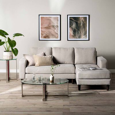 Imagen 2 del producto Sofá Seccional Rosen Genova 3 Cuerpos Smoke