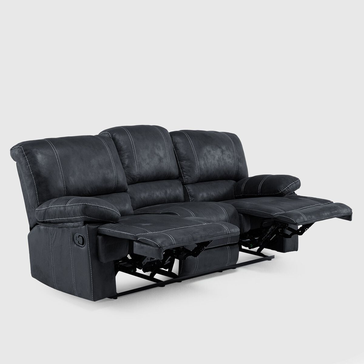 Sofá Daniels 98023SR4GR 3 Cuerpos Gris