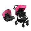 Coche Travel System Kansas Fuscia  Bebeglo