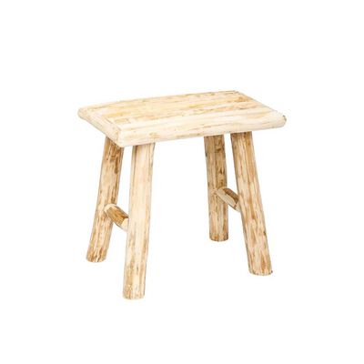 Taburete Madera Atmosphera Woody Natural