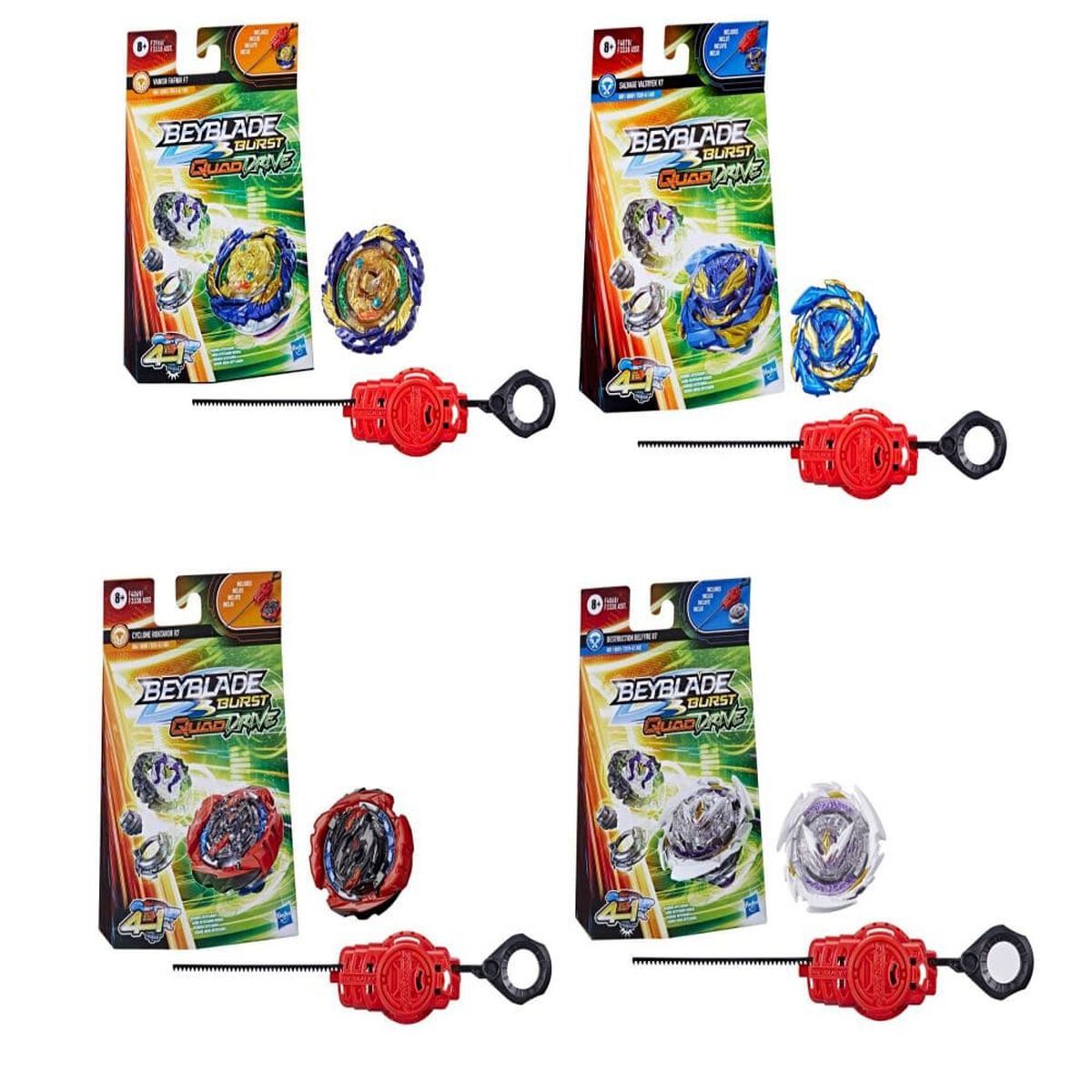 Trompo Beyblade Burst Quad Drive
