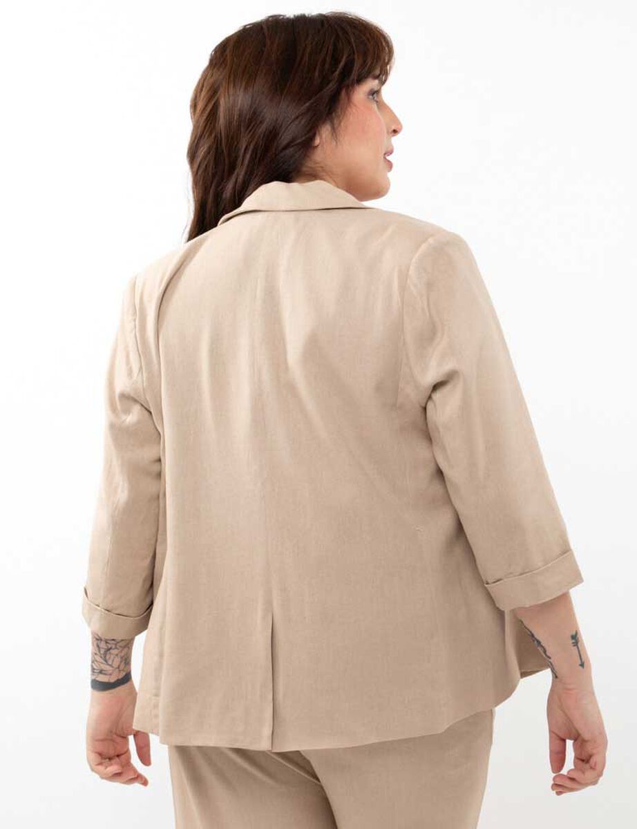 Blazer Lino Mujer Extralindas