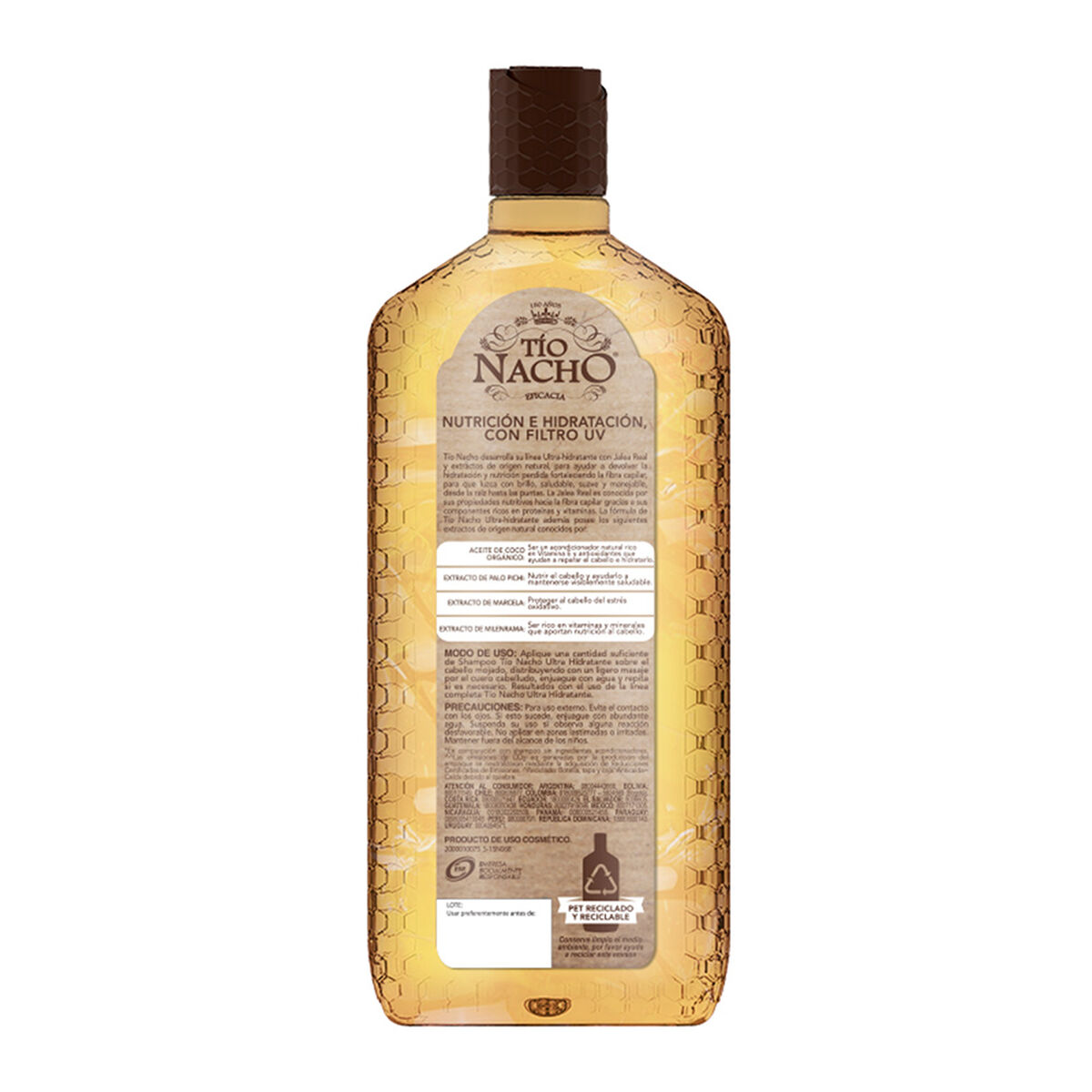 Pack Tío Nacho Coco Ultra Hidratante Shampoo + Acondicionador + Tratamiento
