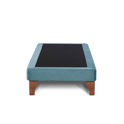 Imagen 1 del producto Base Europea Dividida Latam Home 1 Plaza Zen Tela Velvet Turquesa