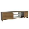 Rack TV Mobilo Metz Madera Blanco Hasta 75"