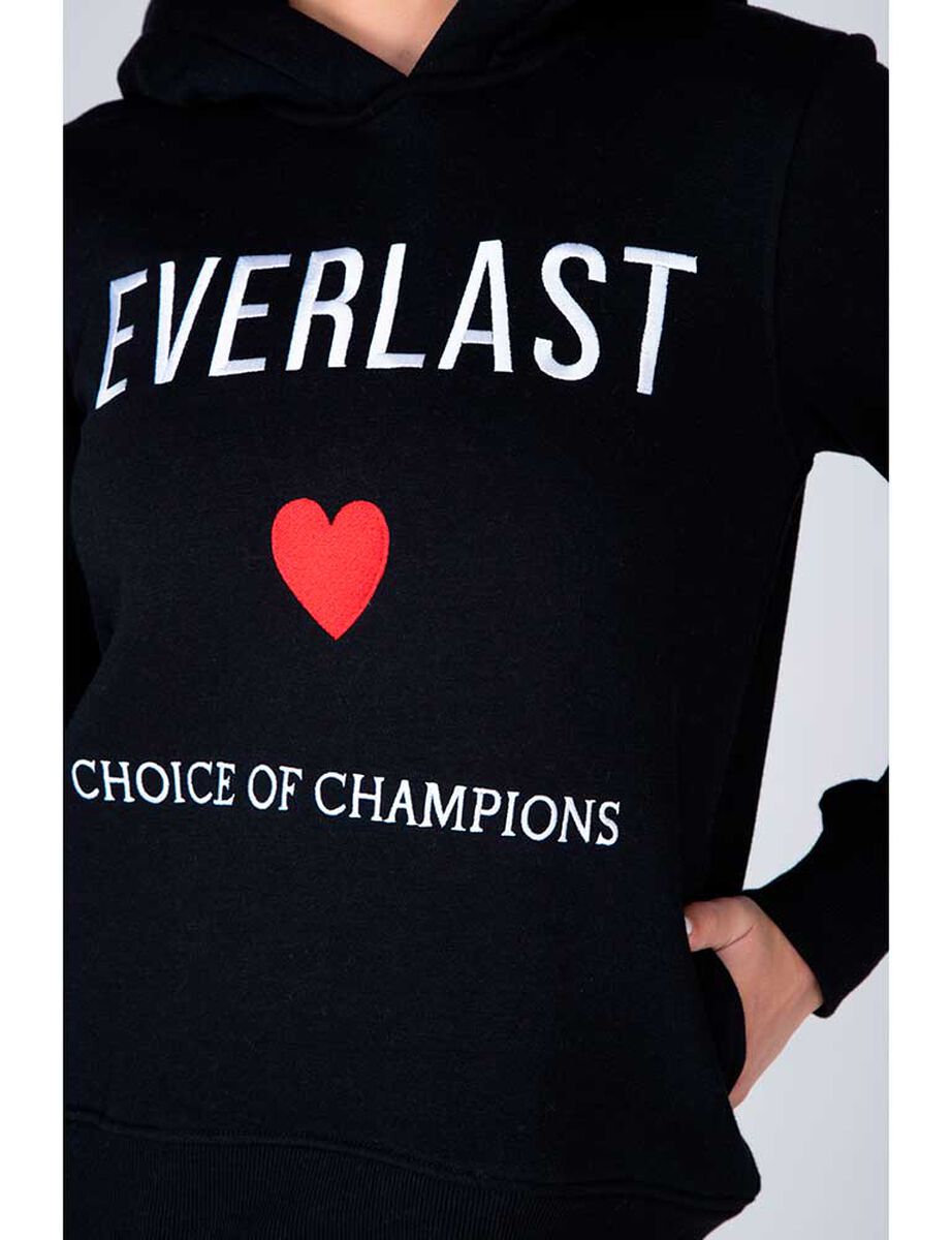 Poleron Hood Deportivo Mujer Everlast