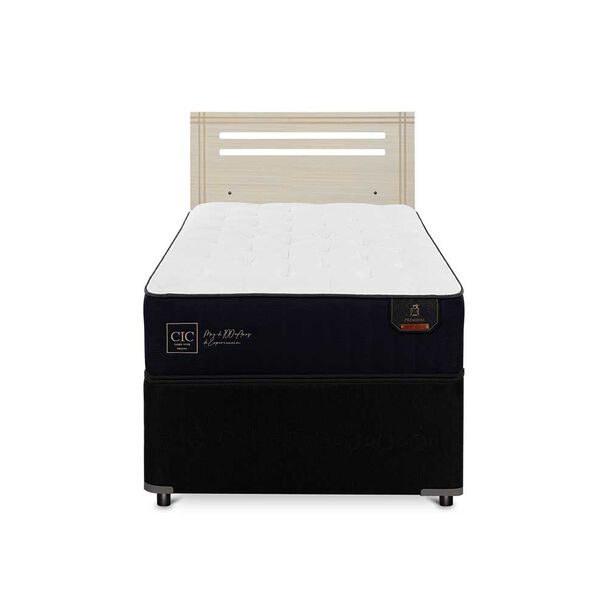 Cama Nido CIC 1,5 Plazas Premium + Respaldo Munich Alpino