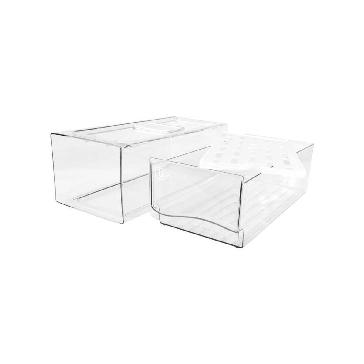 Organizador para Refrigerador con Drenaje Chica Simplit Pl&aacute;stico