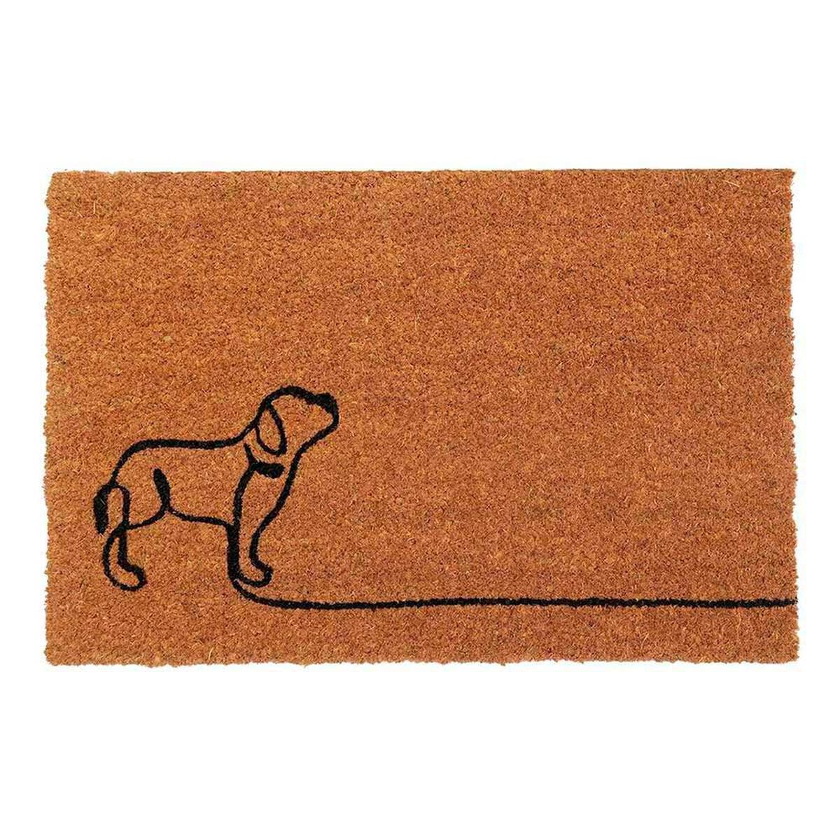 Limpiapi&eacute;s Idetex Coco Pas 45 x 75 cm Caf&eacute;