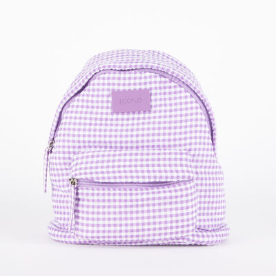 Mochila Cuadrille Lila Icono