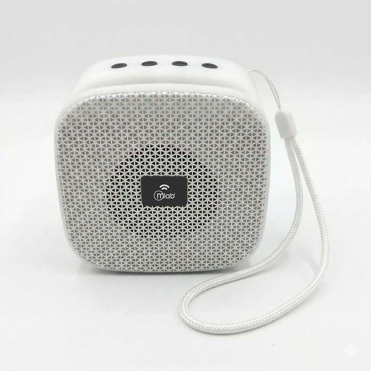 Parlante Port&aacute;til MLAB 9675 Bluetooth Blanco