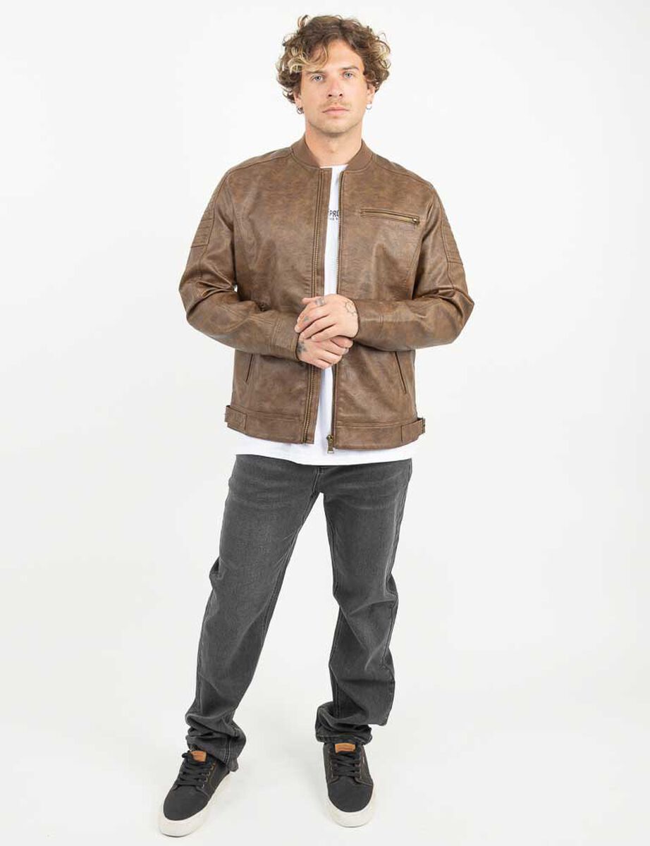 Chaqueta Ecocuero Hombre Zibel
