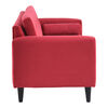 Sofá Bodevir Retro 3 Cuerpos Rojo