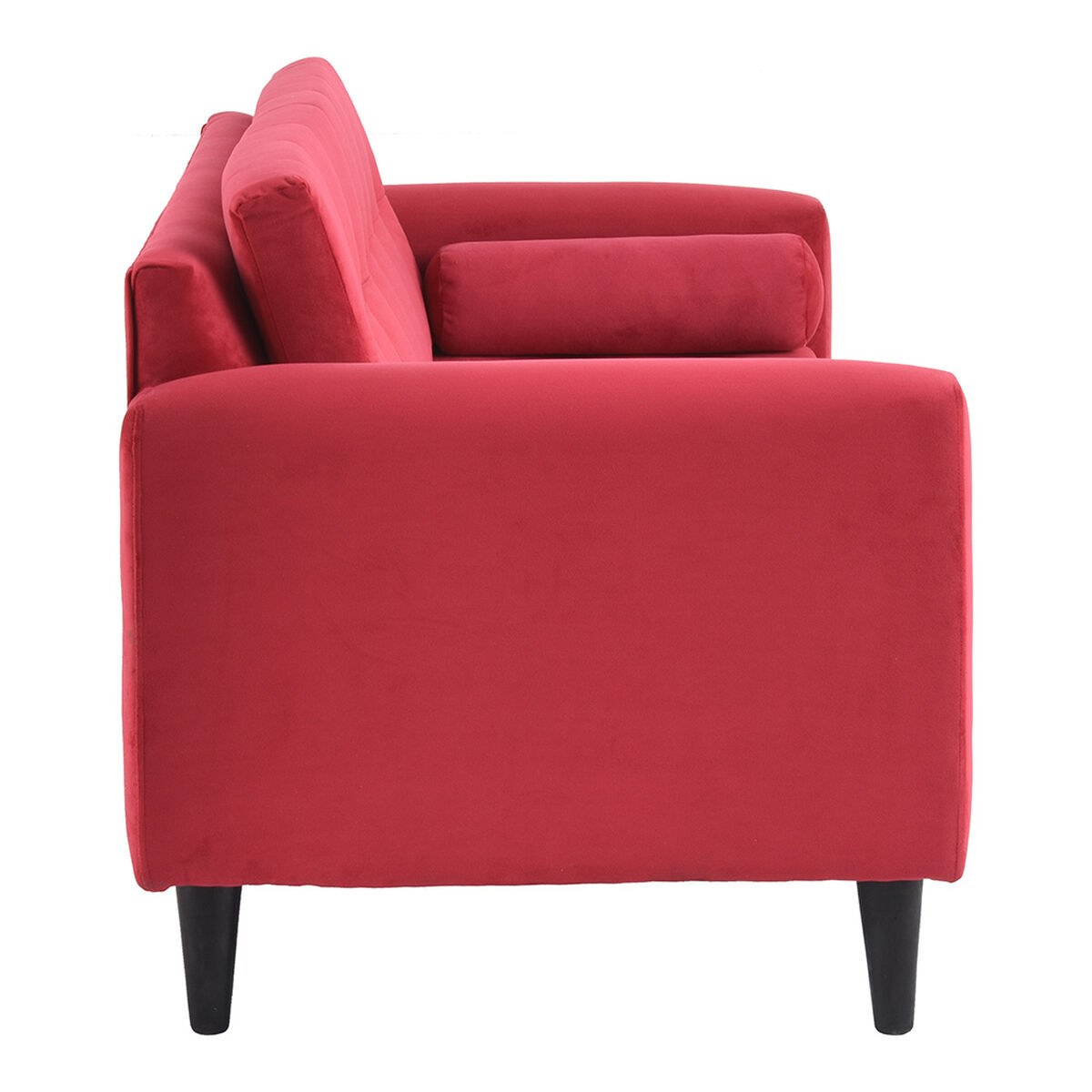 Sofá Bodevir Retro 3 Cuerpos Rojo