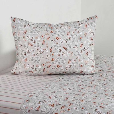 Juego de Sábanas Cannon 200 Hilos 1,5 Plazas Shadow Blanco