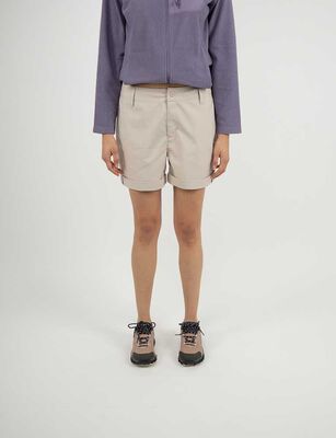 Imagen 1 del producto Short Deportivo Mujer Alpinextrem Beige, Charcoal