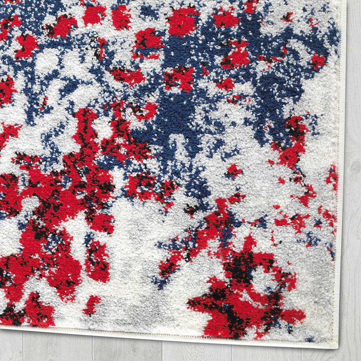 Alfombra de Pasillo Modalfo Florida Rojo 70 x 230 cm