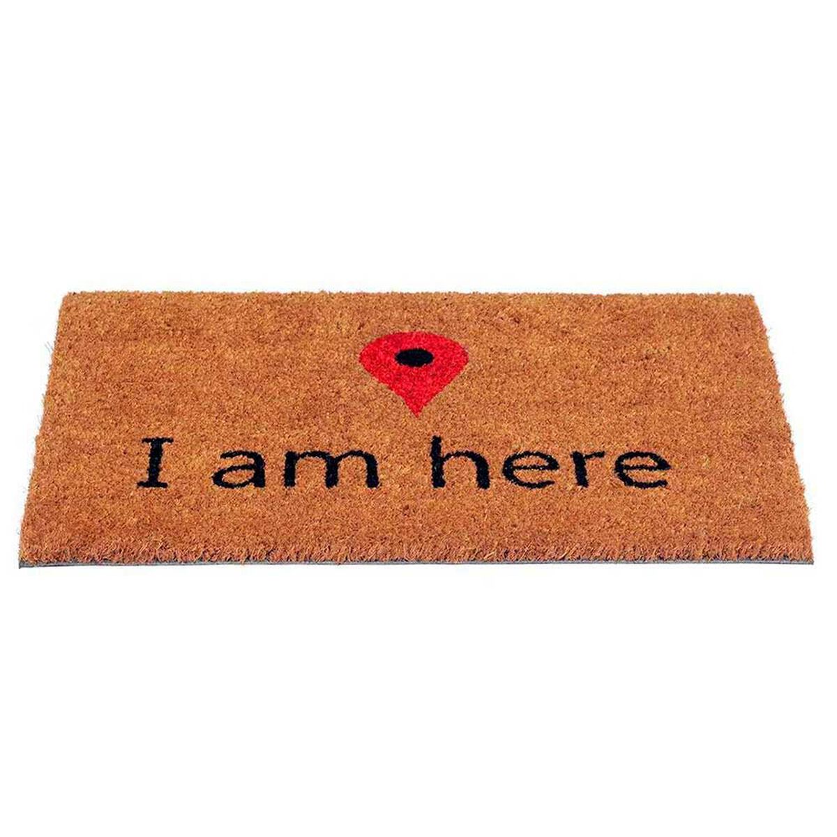 Limpiapi&eacute;s Idetex Coco Here 40 x 60 cm Caf&eacute;