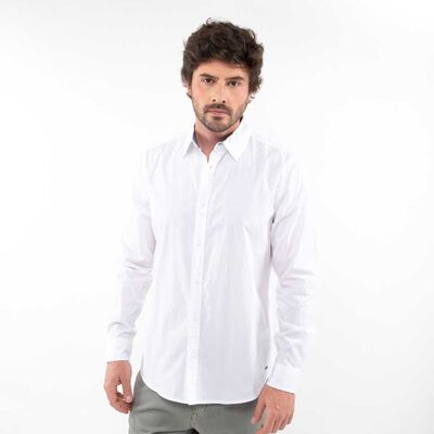 Camisa Algodón Manga Larga Hombre Portman Club