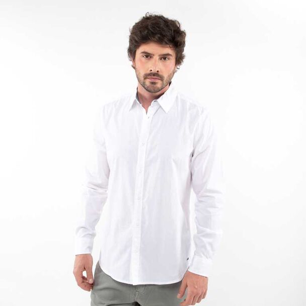 Camisa Algodón Manga Larga Hombre Portman Club