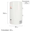 Termo Eléctrico Mademsa TERM 80 80 litros