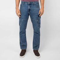 Pantalón Cargo Denim Hombre Fiorucci Azul, Celeste