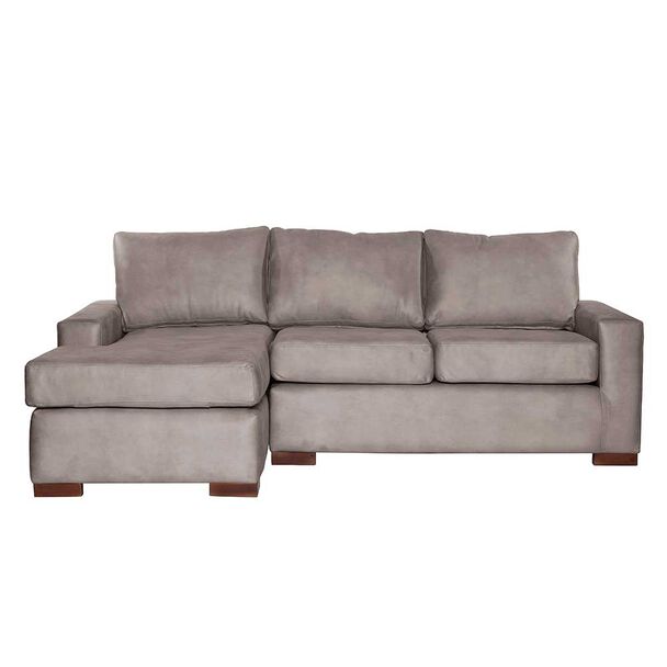 Sofá Seccional Izquierdo Latam Home Livorno 3 Cuerpos Gris