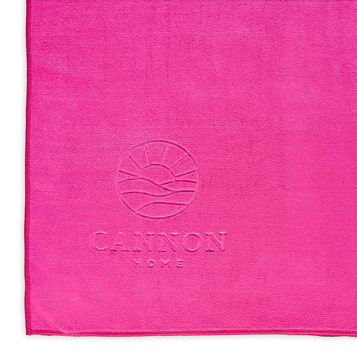 Toalla de Playa Bolso Cannon Cannon Fluor Fucsia 80x160 cm