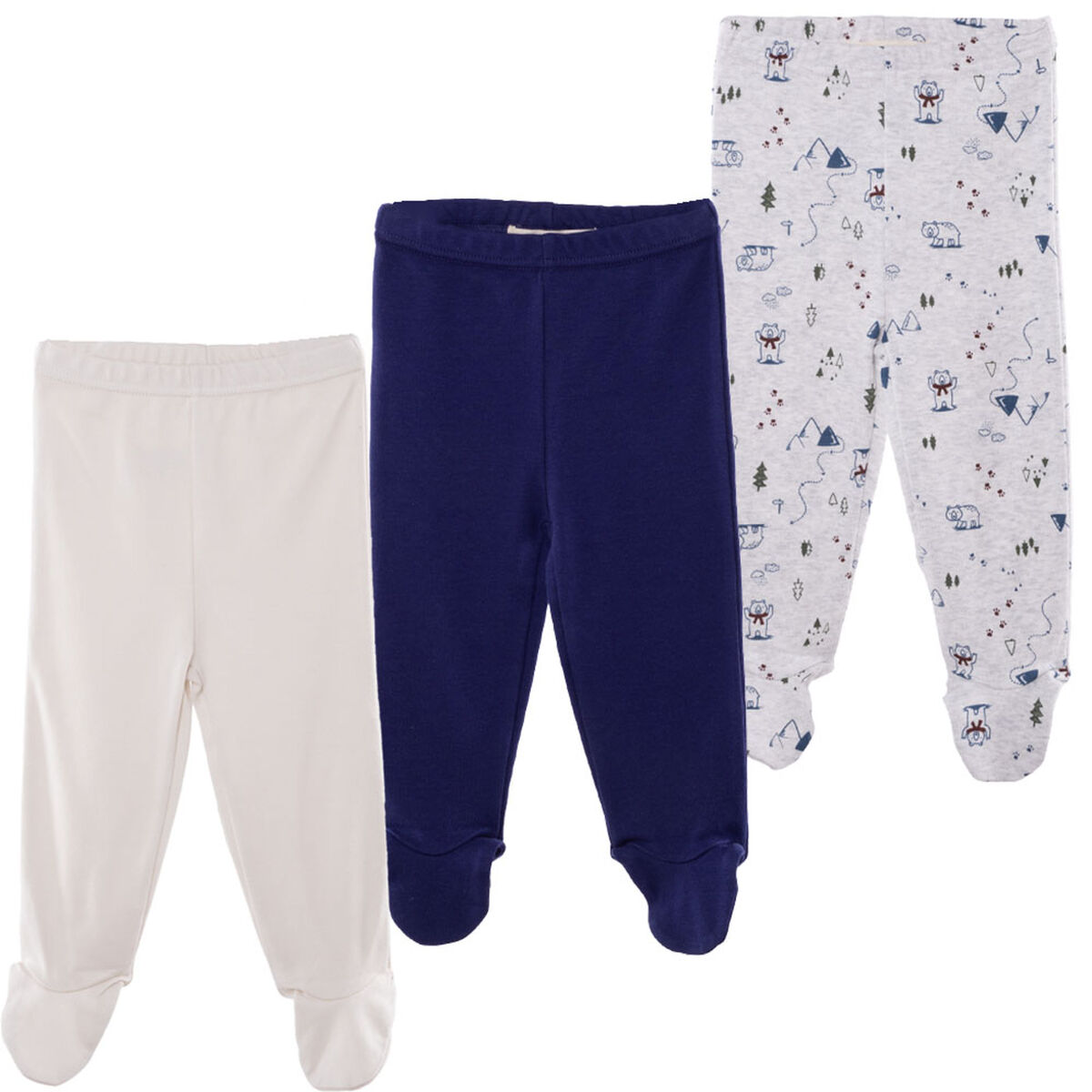 Pack 3 Unidades Ballerina de Algodón  Bebo Chess Baby