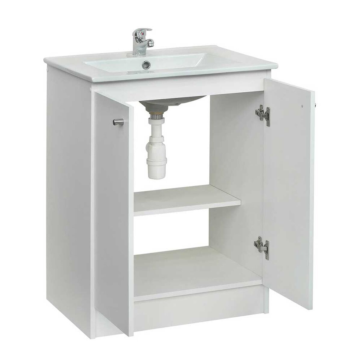 Mueble Vanitorio Mobikit Barbados 2 Puertas Blanco