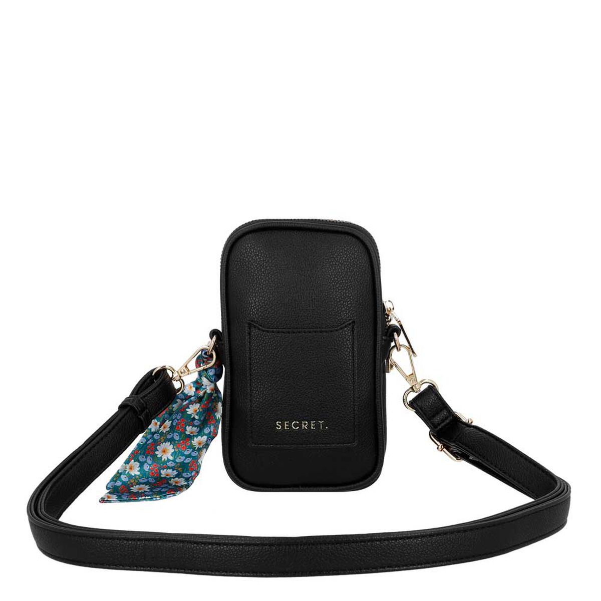 Portacelular de Mujer Secret Bergen SC7 Grande Negro