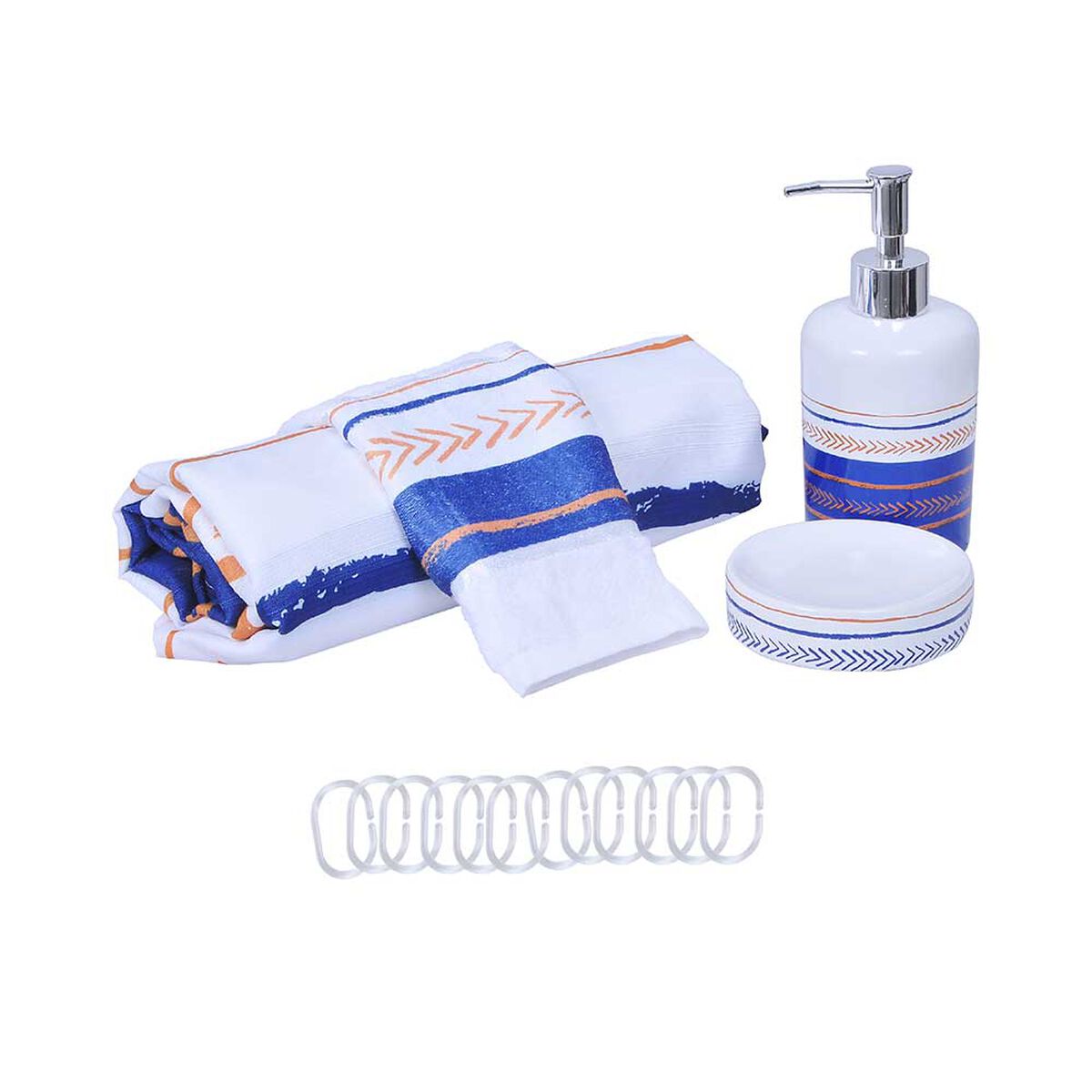 Set de Baño 6 Piezas Mashini Encino