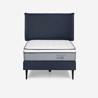 Cama Europea Rosen 1 Plaza Indie + Respaldo Maurice
