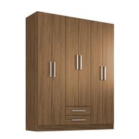 Clóset Casanova Nogal 6 Puertas 2 Cajones