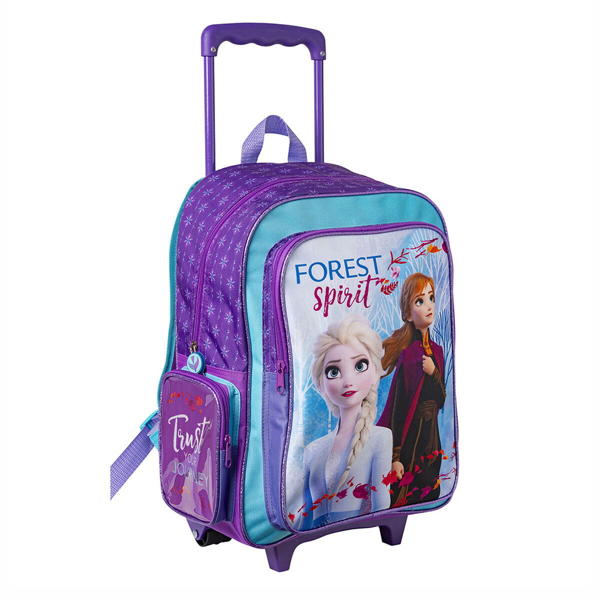 Mochila Con Ruedas Grande Frozen Ii Abc
