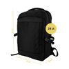 Mochila Notebook Levo Wolf Negra 15,6"