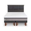 Cama Europea CIC Base Dividida 2 Plazas Balance + Respaldo Torino